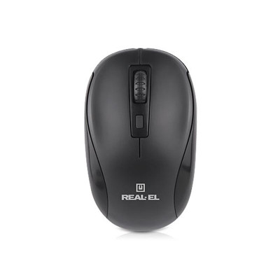 Комплект (клавіатура, миша) бездротовий REAL-EL Standard 550 Kit Black USB