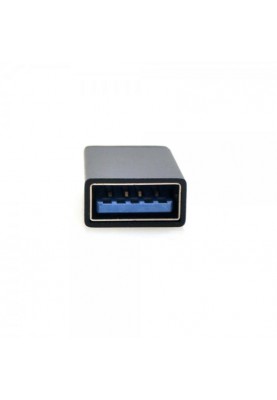 Адаптер Cablexpert USB - USB Type-C V 3.0 (F/M) Black (A-USB3-CMAF-01)