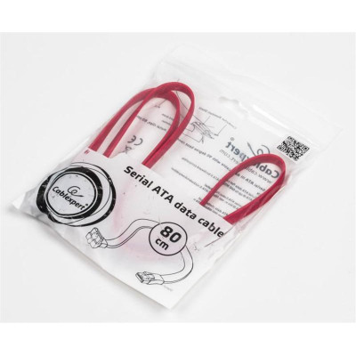 Кабель передачі даних Cablexpert (CC-SATAM-DATA-0.8M) SATAIII-SATAIII, 80см Кабель передачі даних Cablexpert (CC-SATAM-DATA-0.8M) SATAIII-SATAIII, 80см