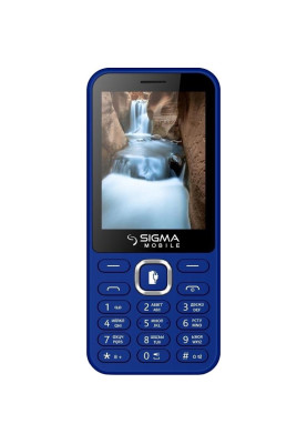 Мобiльний телефон Sigma mobile X-style 31 Power Dual Sim Blue