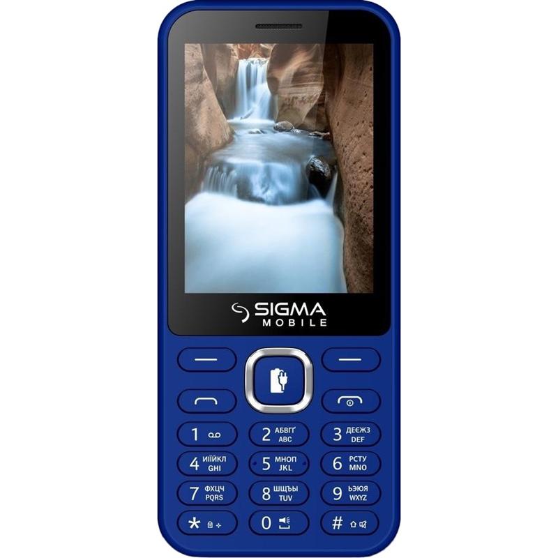 Мобильный телефон Sigma mobile X-style 31 Power Dual Sim Blue