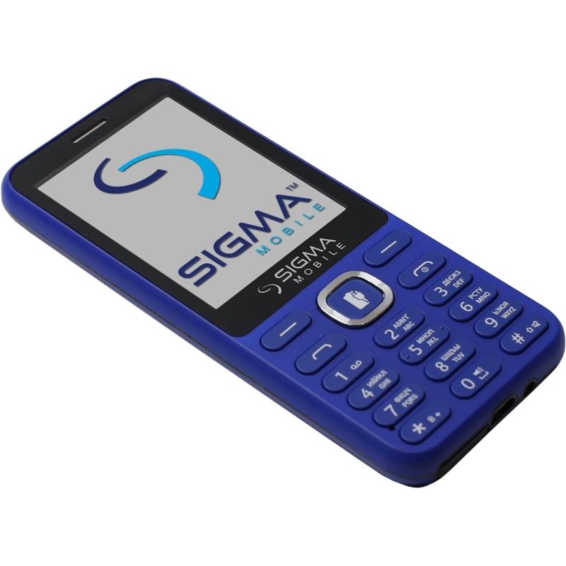 Мобильный телефон Sigma mobile X-style 31 Power Dual Sim Blue