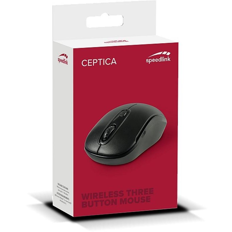 Миша бездротова SpeedLink Ceptica Black (SL-630013-BKBK)