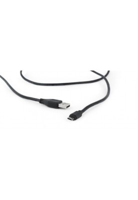 Кабель Cablexpert USB - micro USB V 2.0 (M/M), 1.8 м, чорний (CC-USB2-AMmDM-6)