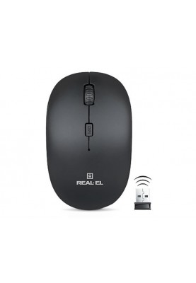 Миша бездротова REAL-EL RM-301 Wireless Black