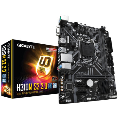 Материнська плата Gigabyte H310M S2 2.0 Socket 1151
