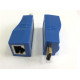 Подовжувач Atcom HDMI - RJ-45 (M/F), до 30 м, Blue (14369)