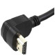 Кабель Cablexpert HDMI - HDMI V 1.4 (M/M), вилка/кутова вилка, 3 м, чорний (CC-HDMI490-10) пакет