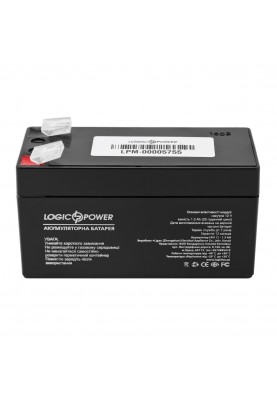 Акумуляторна батарея LogicPower LPM 12V 1.3AH (LPM 12 - 1.3 AH) AGM