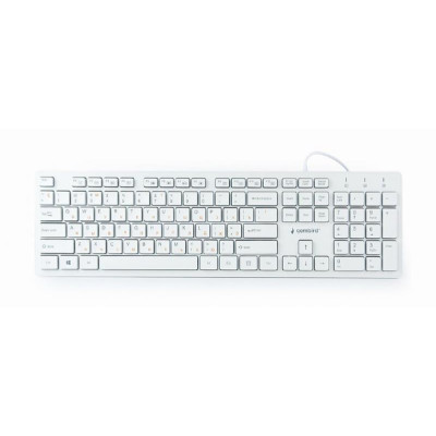 Клавіатура Gembird KB-MCH-03-W-UA Ukr White