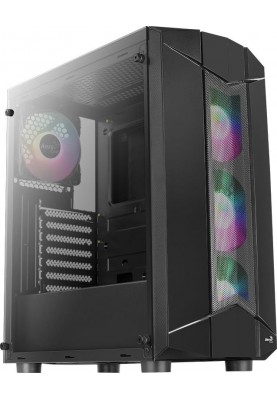 Корпус AeroCool Sentinel (Sentinel-G-BK-v1) Black без БЖ