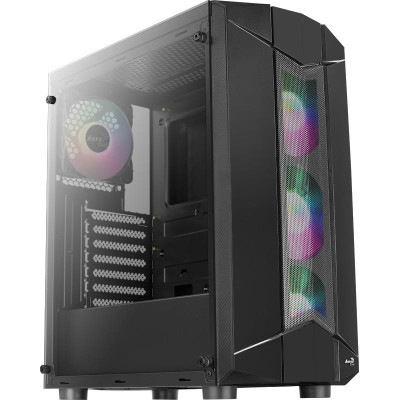 Корпус AeroCool Sentinel (Sentinel-G-BK-v1) Black без БЖ