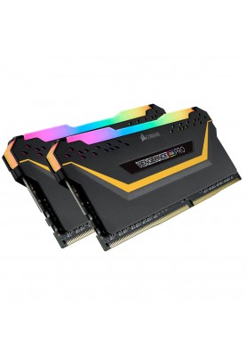 Модуль пам`ятi DDR4 2x8GB/3200 Corsair Vengeance RGB Pro Black (CMW16GX4M2C3200C16-TUF)