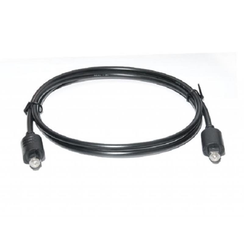 Кабель REAL-EL Toslink - Toslink (M/M), 1 м, Black (EL123500036)