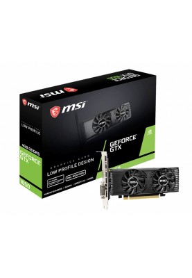 Відеокарта GF GTX 1650 4GB GDDR5 Low Profile OC MSI (GeForce GTX 1650 4GT LP OC)