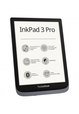 Електронна книга PocketBook InkPad3 Pro 740 Metallic Grey (PB740-2-J-WW)