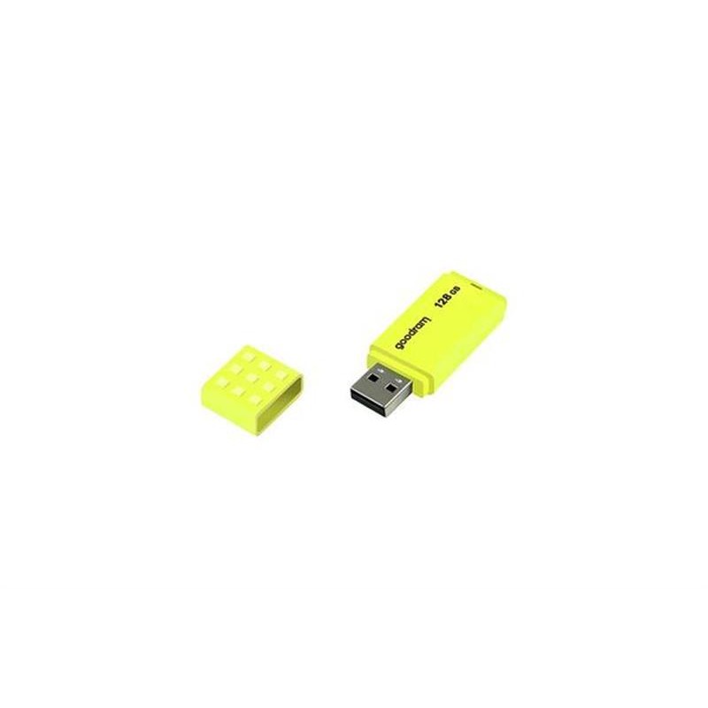 Флеш-накопичувач USB2.0 128GB Goodram UME2 Yellow (UME2-1280Y0R11)