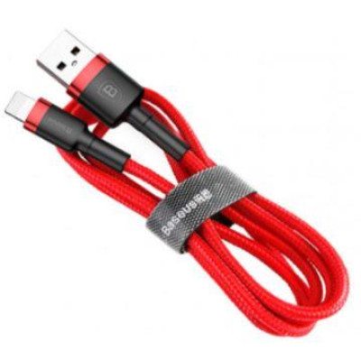 Кабель Baseus Cafule USB-Lightning, 2м Red-Red (CALKLF-C09)