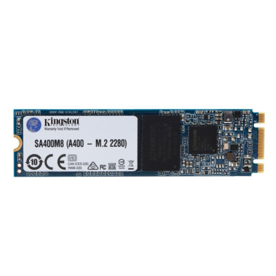 Накопичувач SSD  480GB M.2 SATA Kingston M.2 2280 SATA III TLC (SA400M8/480G)