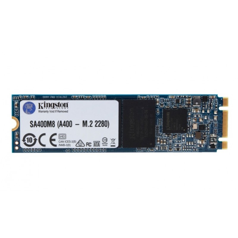 Накопитель SSD  480GB M.2 SATA Kingston M.2 2280 SATA III TLC (SA400M8/480G)