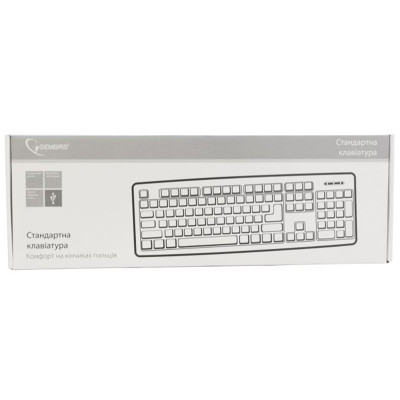 Клавіатура Gembird KB-U-103-UA Ukr Black