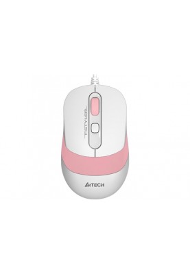 Мишка A4Tech FM10 White/Pink USB