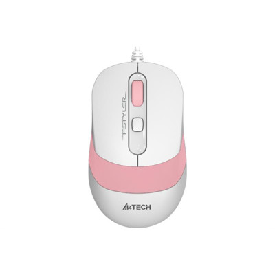 Мишка A4Tech FM10 White/Pink USB
