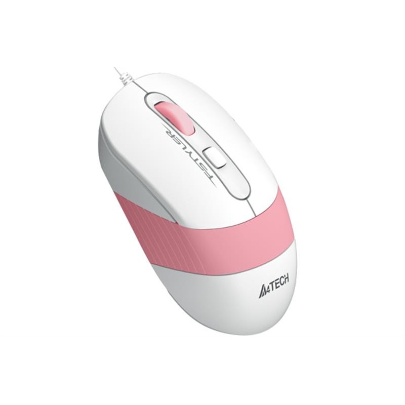 Мышь A4Tech FM10 White/Pink USB