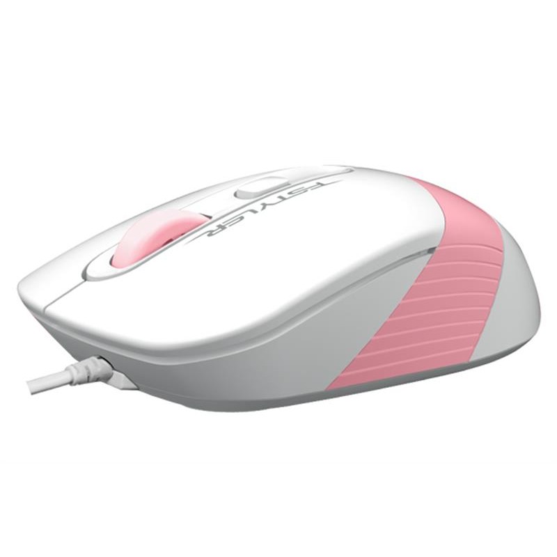 Мышь A4Tech FM10 White/Pink USB