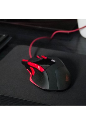 Мишка Patriot Viper V570 Black/Red (PV570LUXWK) USB лазерна