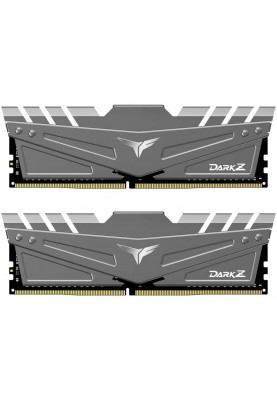 Модуль пам`ятi DDR4 2x16GB/3200 Team T-Force Dark Z Gray (TDZGD432G3200HC16CDC01)