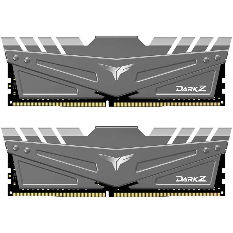 Модуль пам`ятi DDR4 2x16GB/3200 Team T-Force Dark Z Gray (TDZGD432G3200HC16CDC01)