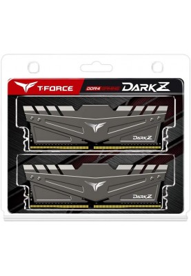 Модуль пам`ятi DDR4 2x16GB/3200 Team T-Force Dark Z Gray (TDZGD432G3200HC16CDC01)