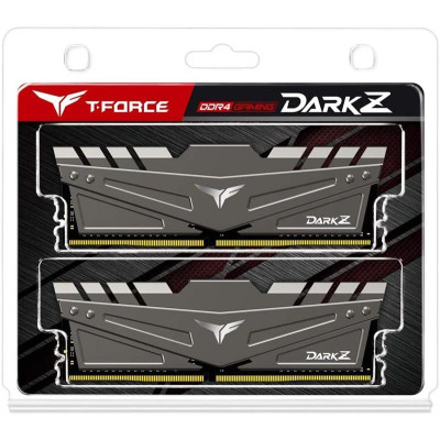 Модуль пам`ятi DDR4 2x16GB/3200 Team T-Force Dark Z Gray (TDZGD432G3200HC16CDC01)
