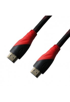 Кабель Grand-X HDMI - HDMI, (M/M), 1.5 м, Black-Red (HDN-1080P)