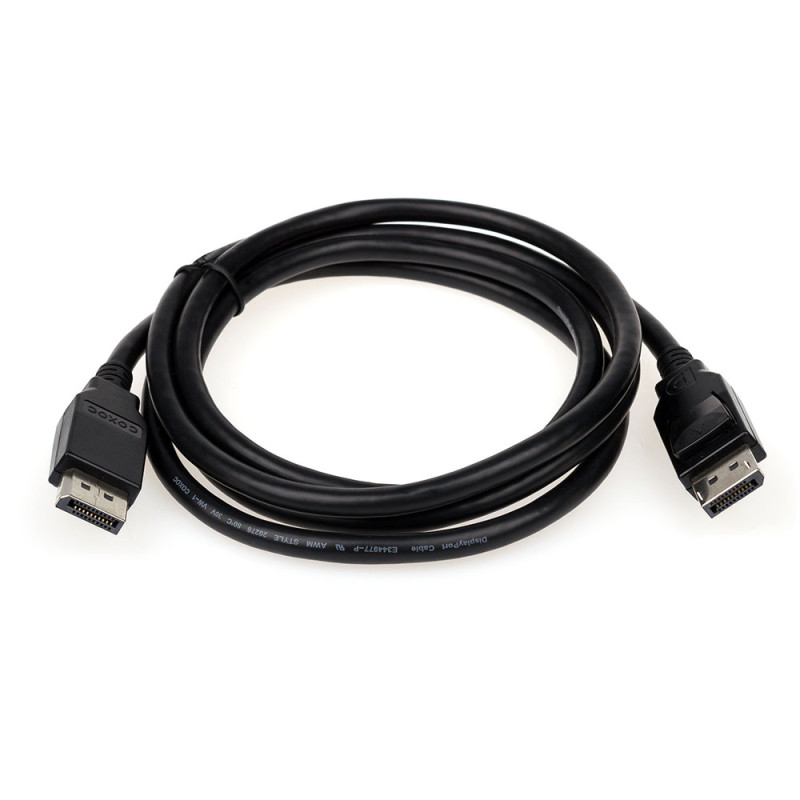 Кабель Atcom DisplayPort - DisplayPort (M/M), 1.8 м, Black (16121) пакет