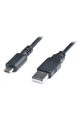 Кабель REAL-EL Premium USB-microUSB 2.0 1m, чорний