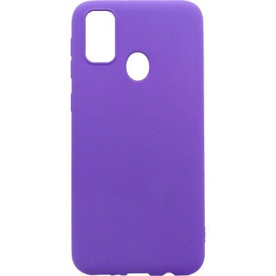 Чохол-накладка Dengos Carbon для Samsung Galaxy M30s SM-M307 Purple (DG-TPU-CRBN-12)