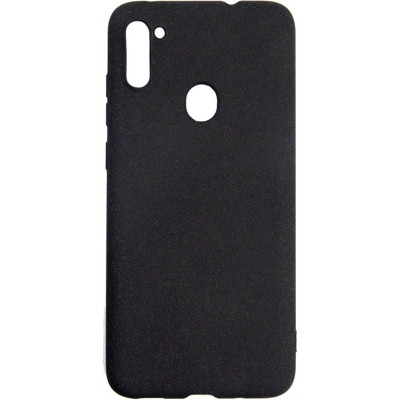 Чохол-накладка Dengos Carbon для Samsung Galaxy A11 SM-A115 Black (DG-TPU-CRBN-65)
