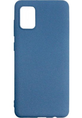 Чохол-накладка Dengos Carbon для Samsung Galaxy A31 SM-A315 Blue (DG-TPU-CRBN-64)