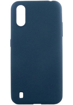 Чохол-накладка Dengos Carbon для Samsung Galaxy A01 SM-A015 Blue (DG-TPU-CRBN-56)