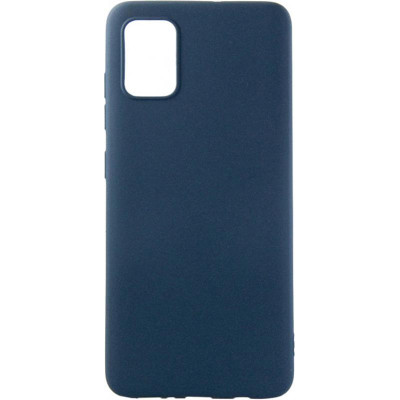 Чохол-накладка Dengos Carbon для Samsung Galaxy A51 SM-A515 Blue (DG-TPU-CRBN-50)