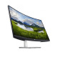 Монiтор DELL 31.5" S3221QS (210-AXLH) VA Silver Curved