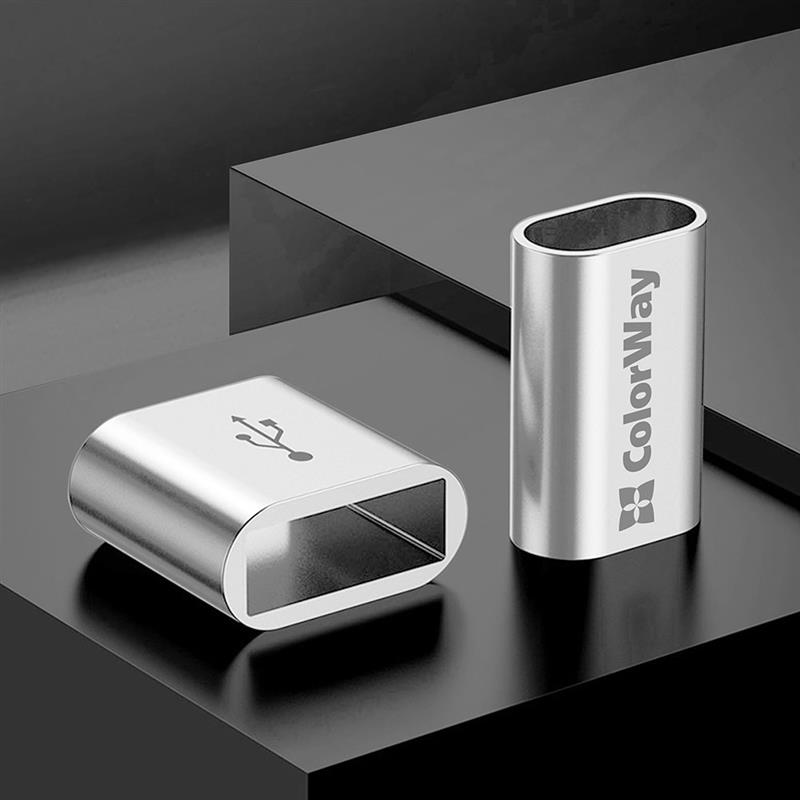 Кабель ColorWay USB - micro USB (M/M), 0.25 м, White (CW-CBUM-MUM25W)