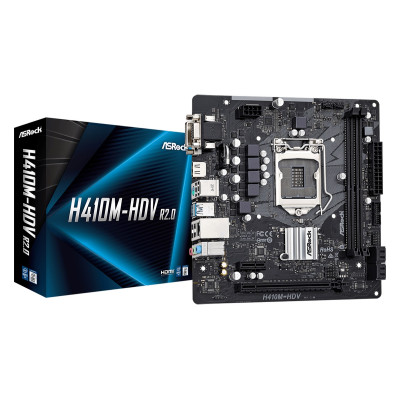 Материнська плата ASRock H410M-HDV R2.0 Socket 1200