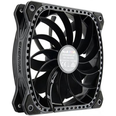 Вентилятор Enermax SquA RGB (3pcs Pack) (UCSQARGB12P-BP3); 120х120х26мм, 3-pin, 4-pin