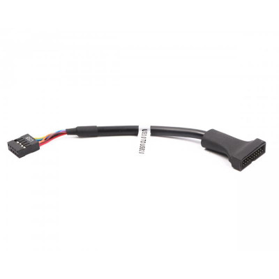Кабель Cablexpert USB 2.0 9-pin - USB 3.0 19-pin (F/M), 0.15 м, внутрішній, чорний (CC-U3U2-01)