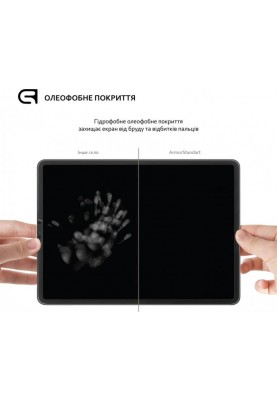 Захисне скло Armorstandart Glass.CR для Samsung Galaxy Tab S6 Lite 10.4 SM-P610/SM-P615, 2.5D (ARM57805)