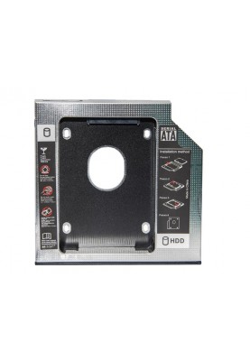 Адаптер 1StCharger HDD 2.5" в відсік приводу ноутбука SATA/mSATA (HDC1ST950-1)