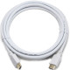 Кабель Cablexpert (CC-HDMI4-W-6) HDMI - HDMI V 2.0 (M/M), 4K, 2 м, вилка/вилка 1.8м White